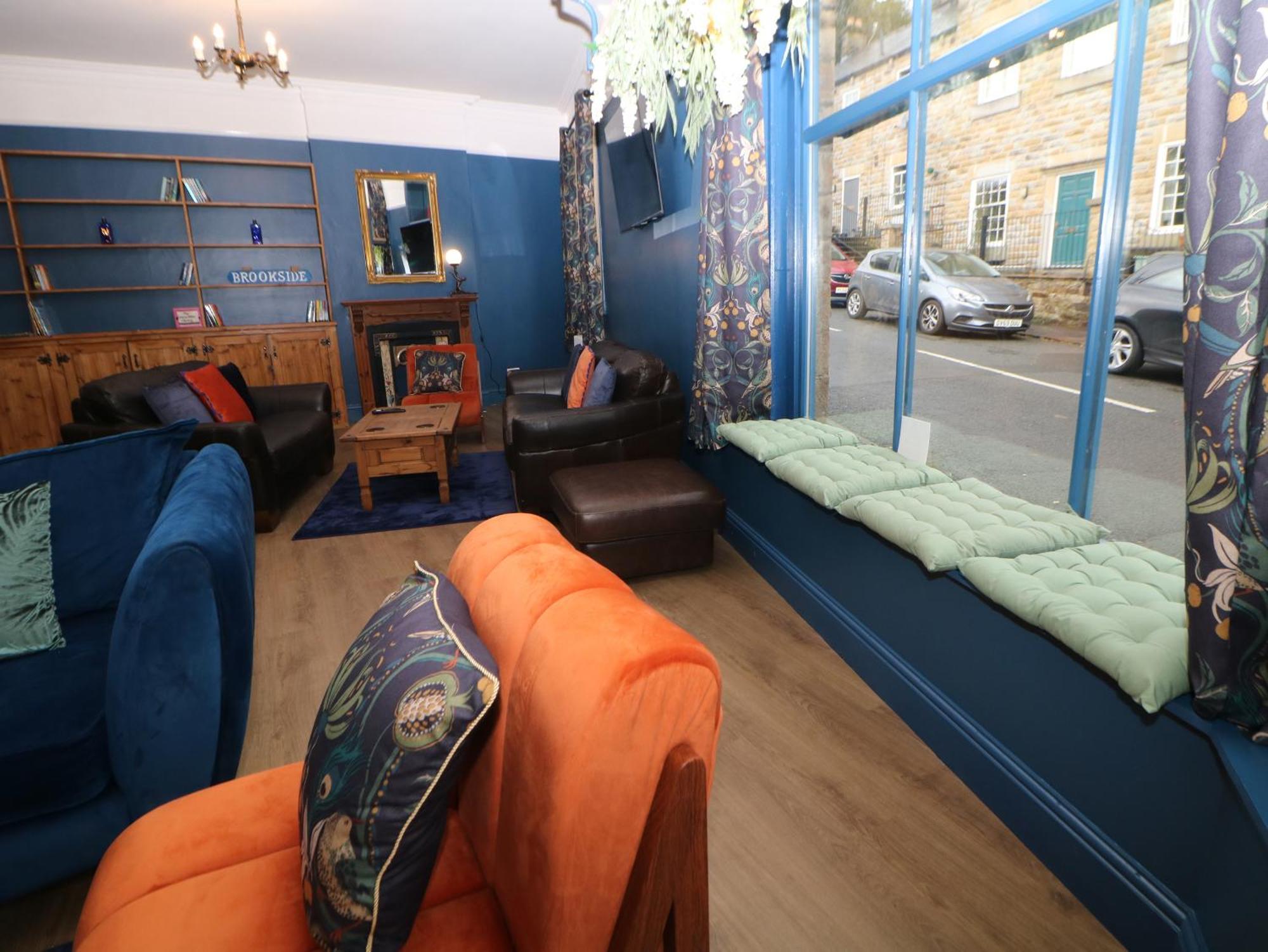 Blue Ron'S Villa Birch Vale Bagian luar foto