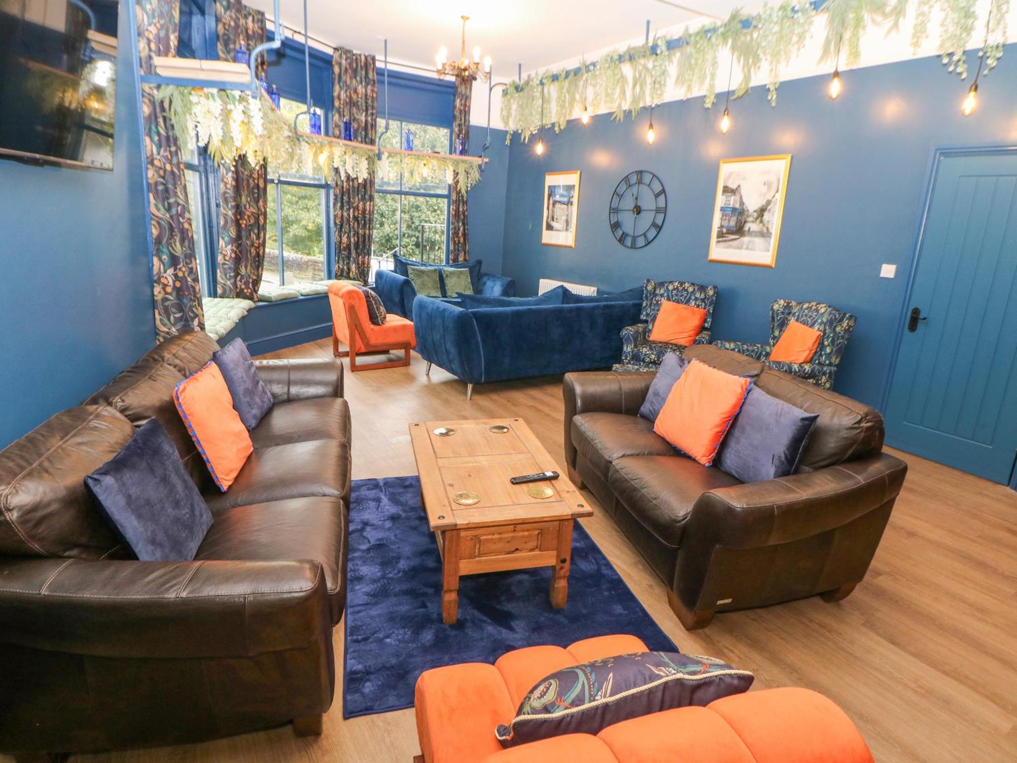 Blue Ron'S Villa Birch Vale Bagian luar foto